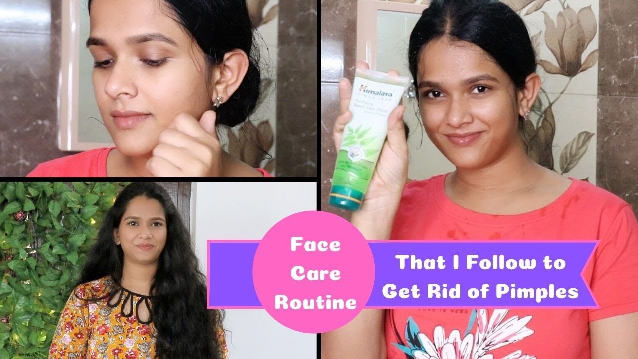 என் முகத்தில் PIMPLES நான் இப்படிதான் சரி செஞ்சேன் || My Face Care Routine to Get Rid of Pimples.