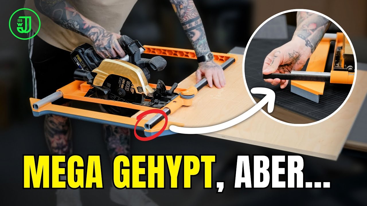 ❌ ... SAU GEFÄHRLICH! ❌ 👉 Dieser HELFER für die Handkreissäge SCHOCKT! 😲 | Jonas Winkler