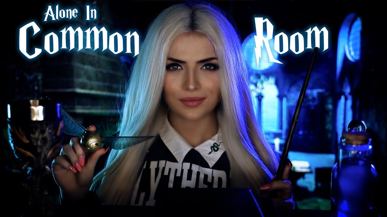 Sassy Slytherin Student Studies Quidditch With You In The Slytherin Common Room | Harry Potter ASMR