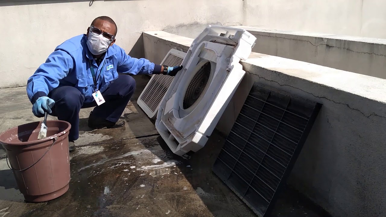 Higieniza&ccedil;&atilde;o cassete Roundflow DAIKIN - Com Bols&atilde;o