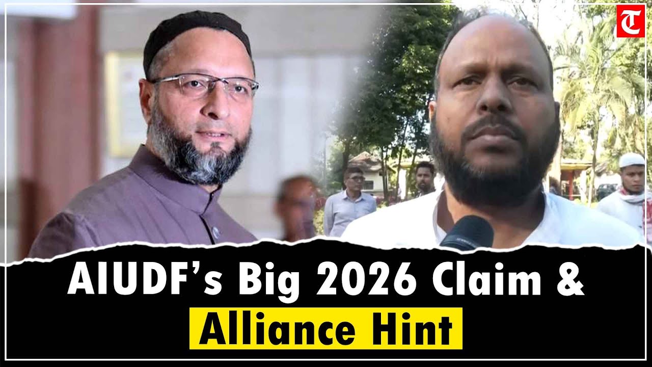 AIUDF Targets 35 Seats in 2026 Assam Polls; Talks Possible Alliance with AIMIM