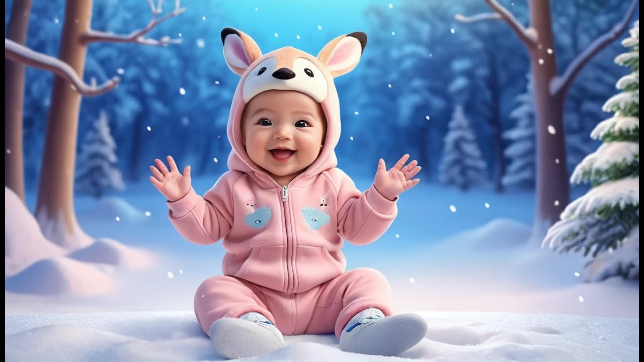 Happy Winter Animals | Fun Winter Learning & Action Video for Toddlers