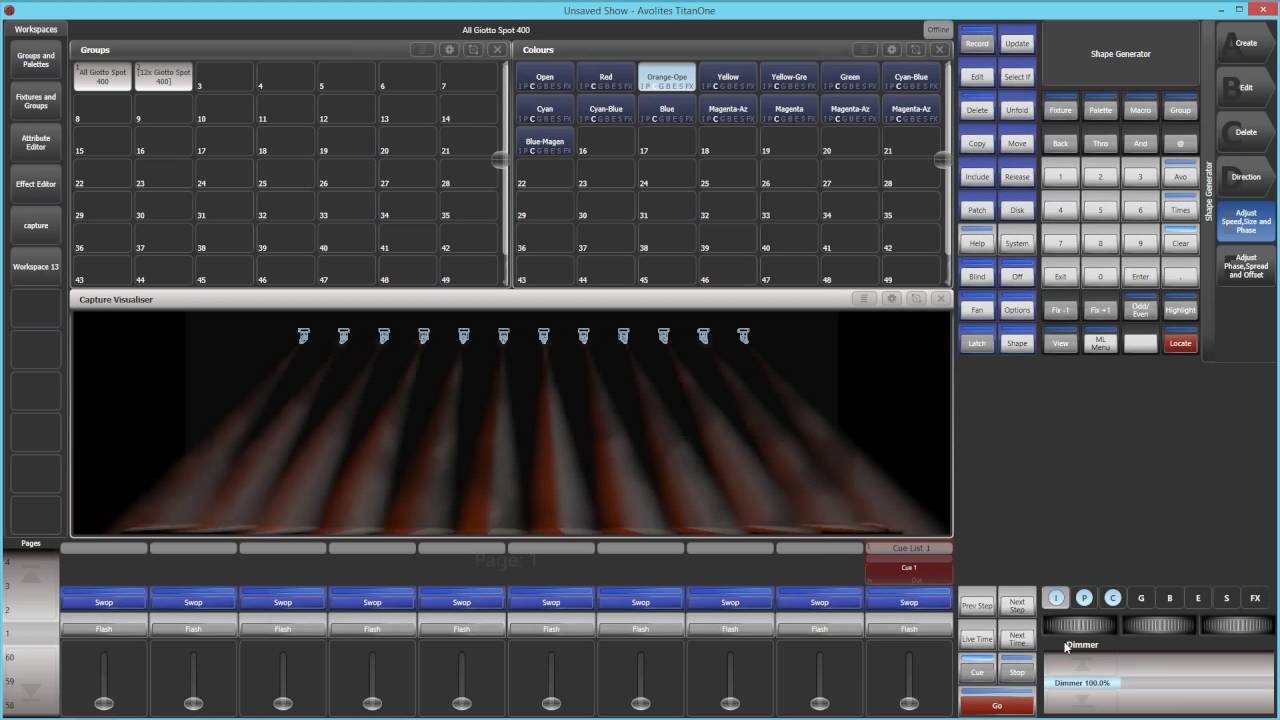 Timecode Avolites Titan