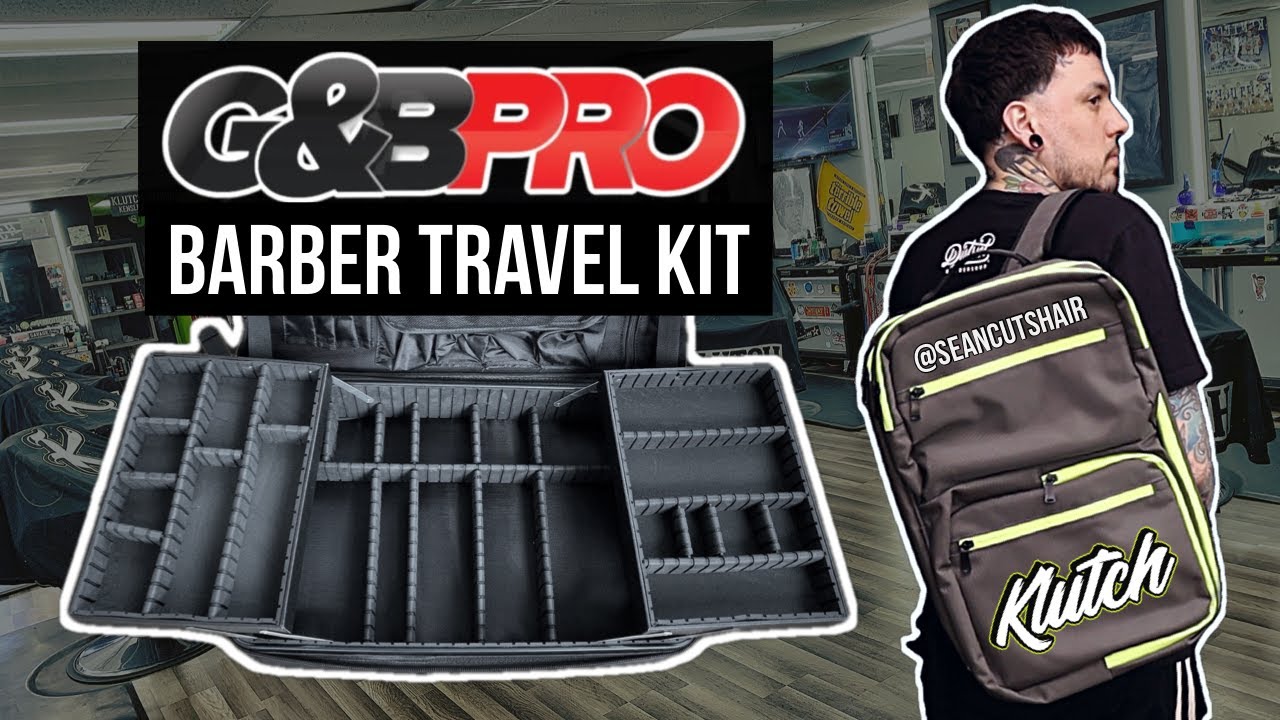GandB PRO MOBLE STATION 🚨 The Best Barber Travel Kit?!?