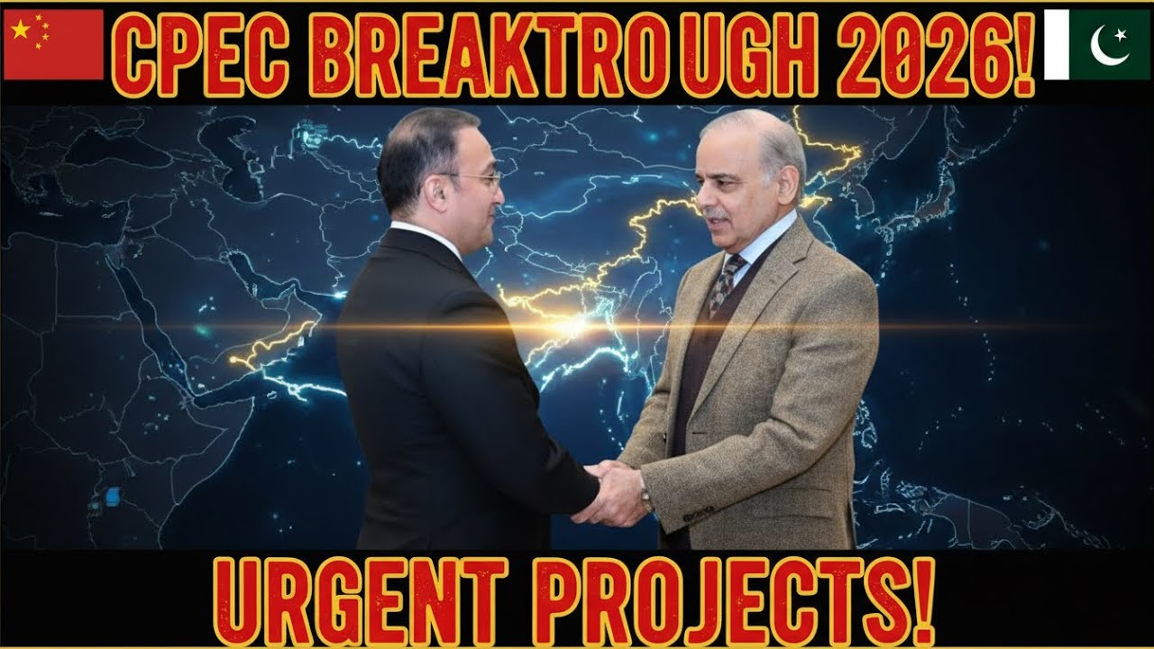 CPEC 2026 BREAKTHROUGH! Pakistan & China Push Projects FAST!