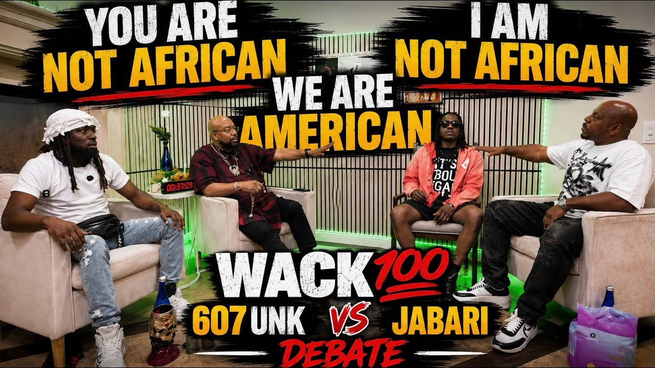 WACK💯 607 UNK JABARI, ТЫ НЕ АФРИКАНЕЦ, Я НЕ АФРИКАНЕЦ, МЫ АМЕРИКАНЦЫ #wack100 #nojumper #607unk #fba
