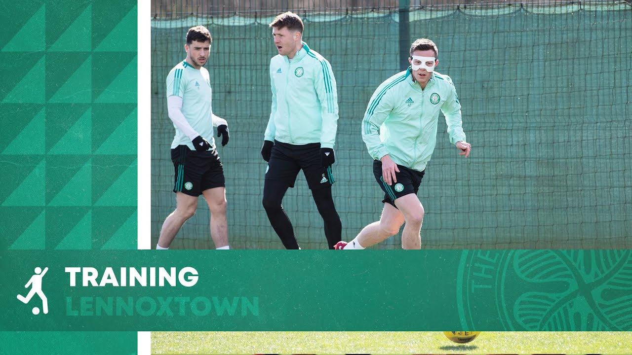 Celtic Training: Derby preparations at Lennoxtown!