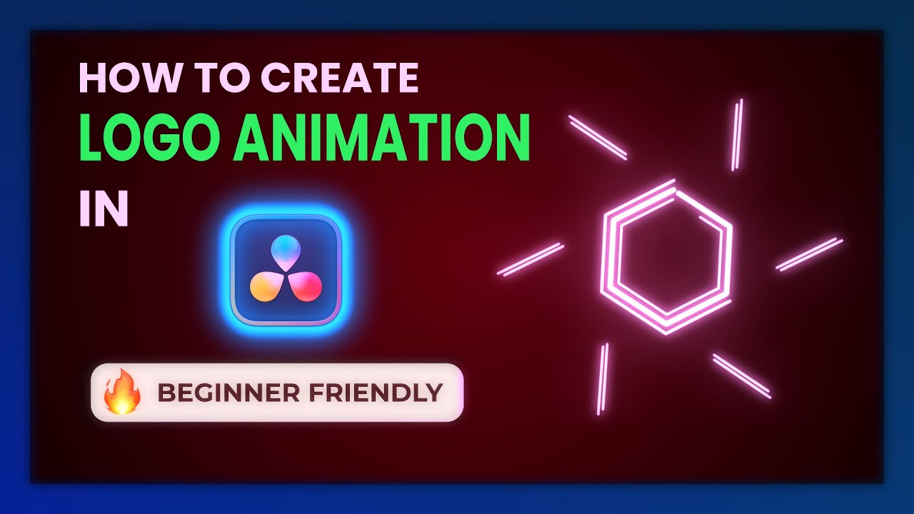 How to Create Logo Animation in DaVinci Resolve 20 | Beginner-Friendly Tutorial