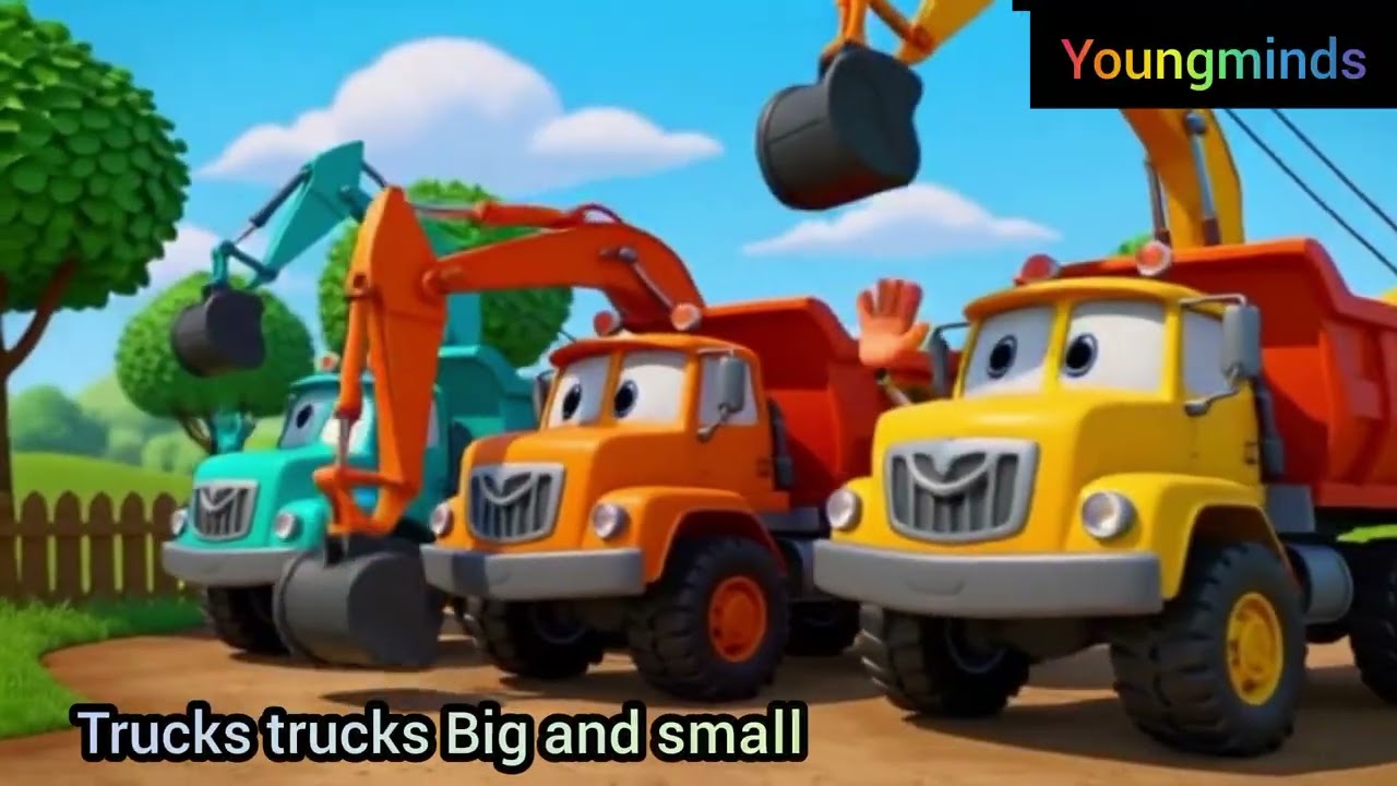 Construction trucks song 
