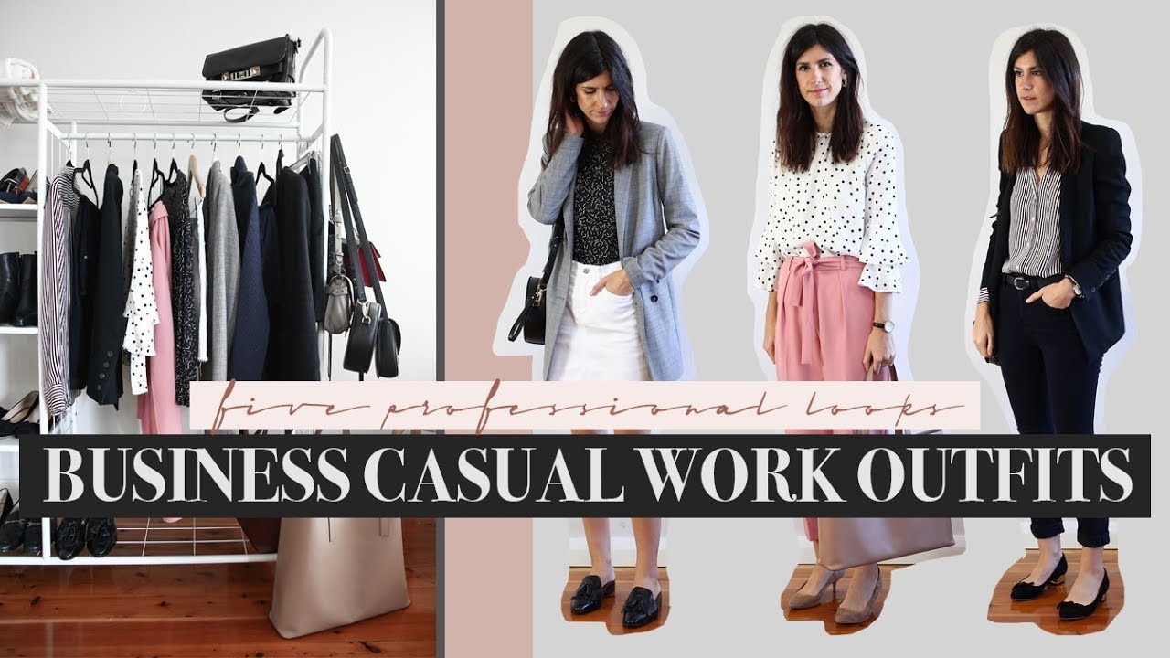 Business Smart Casual Workwear Outfits - 5 Autumn Professional Work Outfits | Mademoiselle