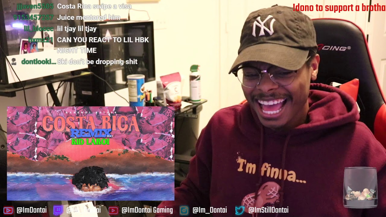 ImDontai Reacts To Bankrol Hayden - Costa Rica (feat. The Kid LAROI)