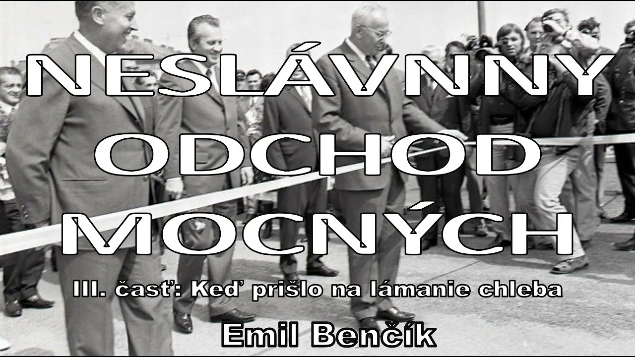 Emil Benčík | Neslávny odchod mocných | O konci Gustáva Husáka a jemu podobných | 2004