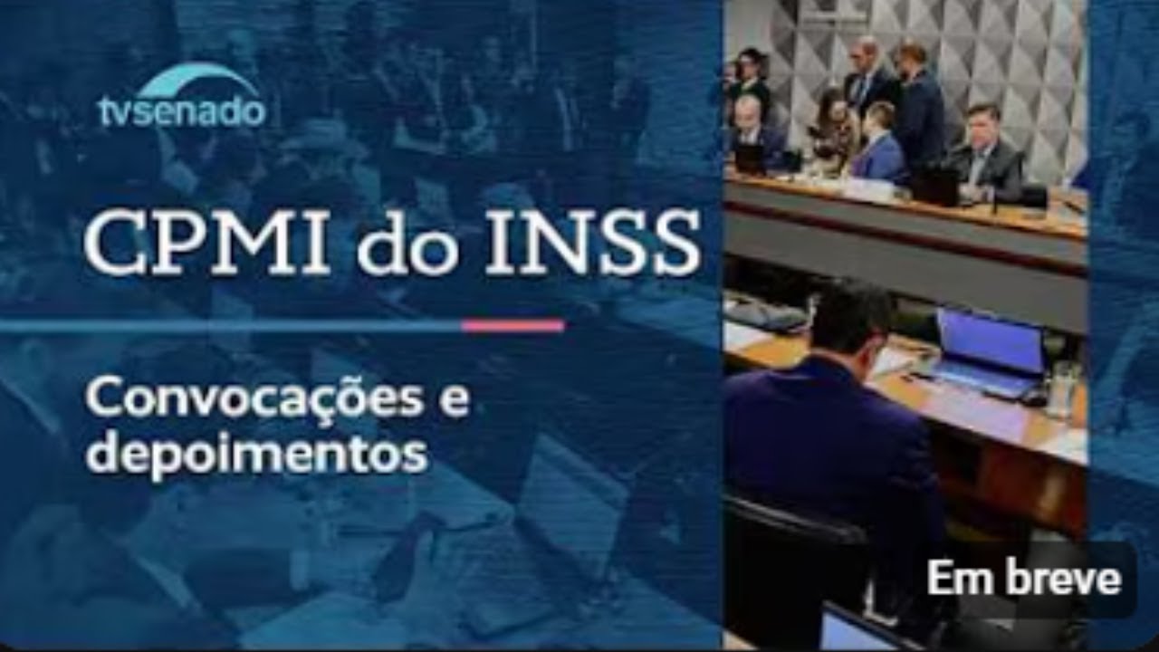 Ao vivo CPMI do INSS, vota convocações e toma depoimentos, – 12/3/26,