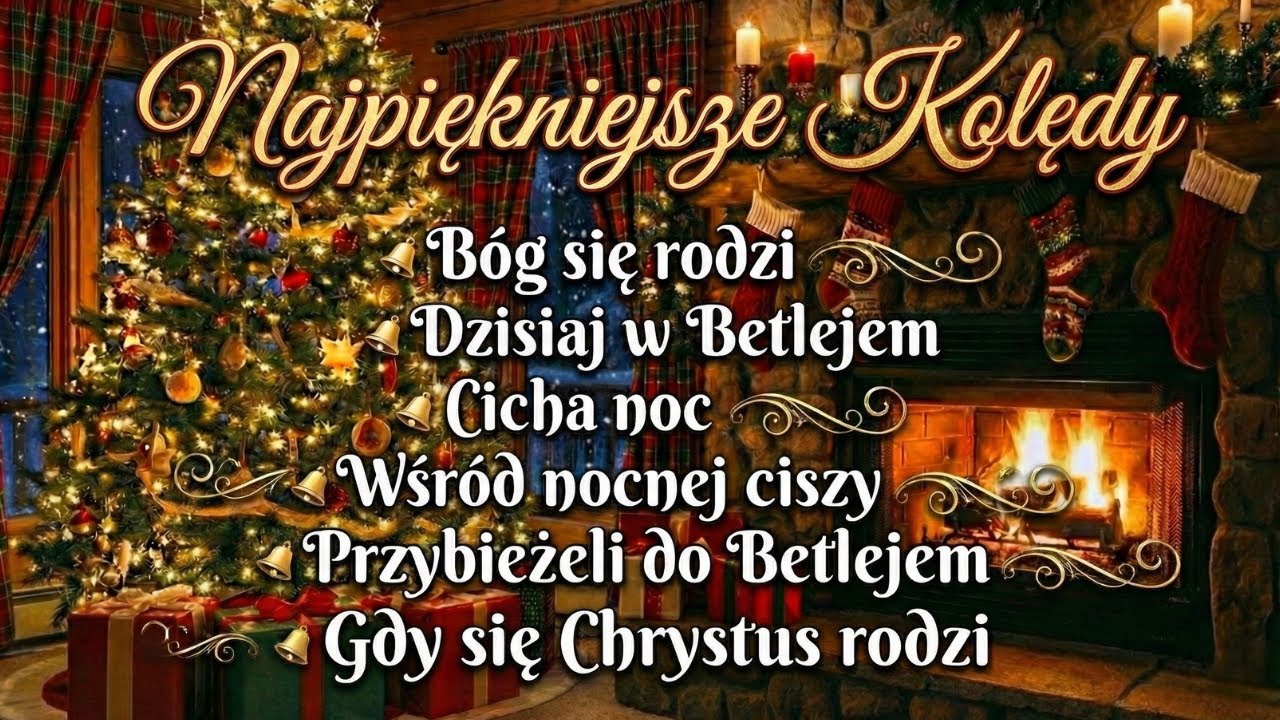Tradycyjne Kolędy 2025 🎄 Słuchaj podczas wigilii 🎄 Spokojne Święta🎄