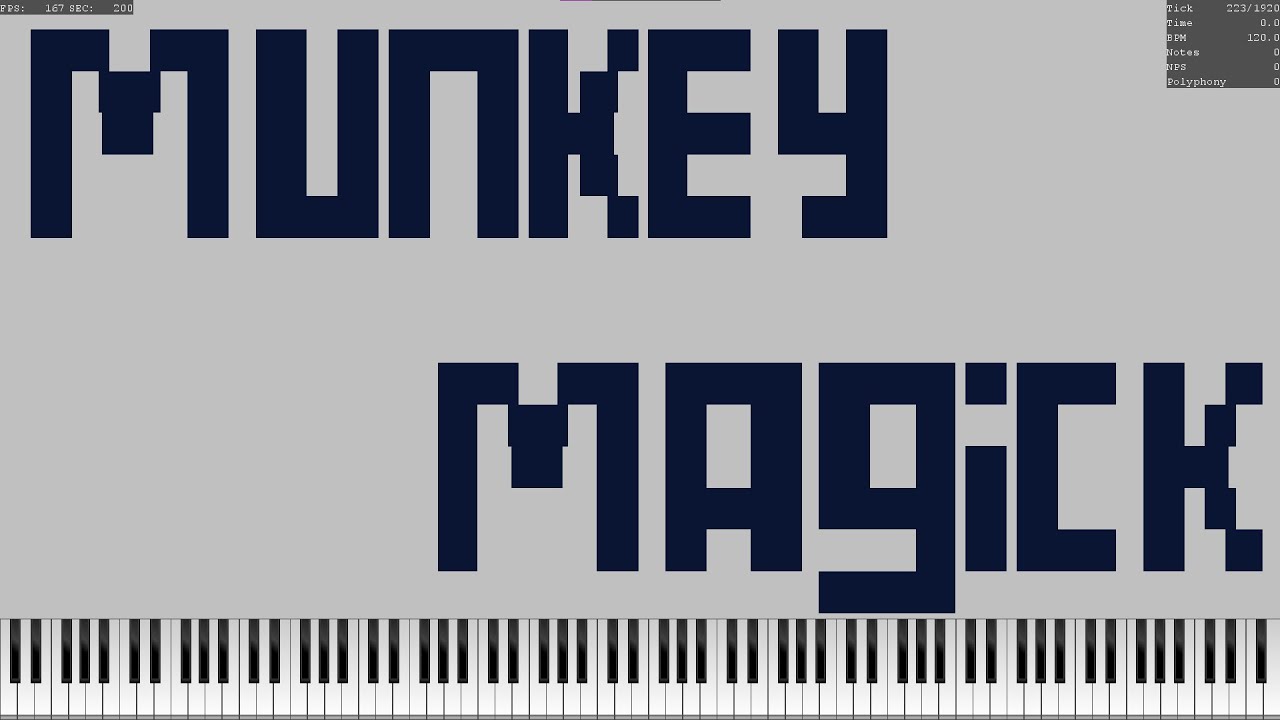 [Midi art] munkey's midi art 7M notes | UMP