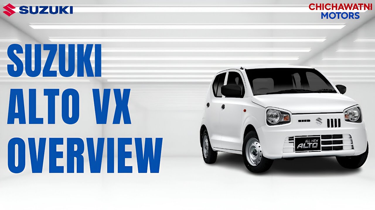 Suzuki Alto VX - Full Overview | Features, Performance & Details Explained