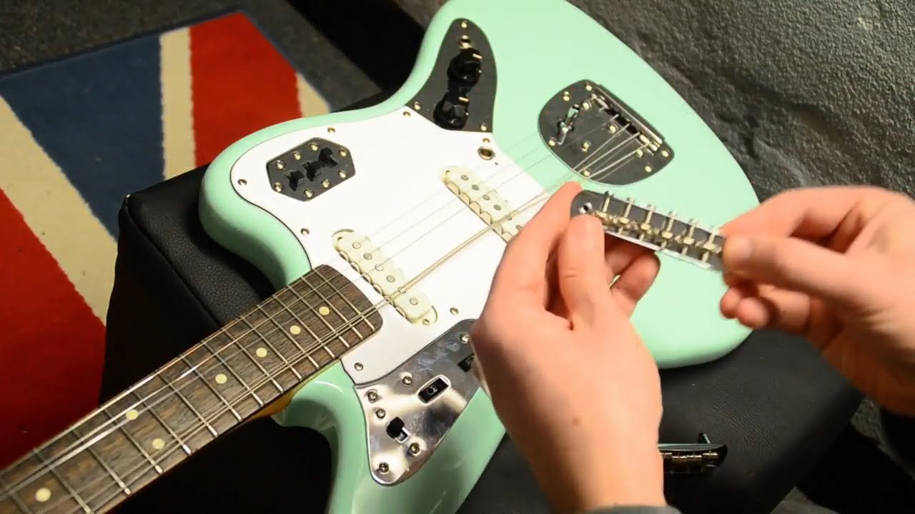 How To fit a Mustang Bridge on Fender Jazzmaster Jaguar
