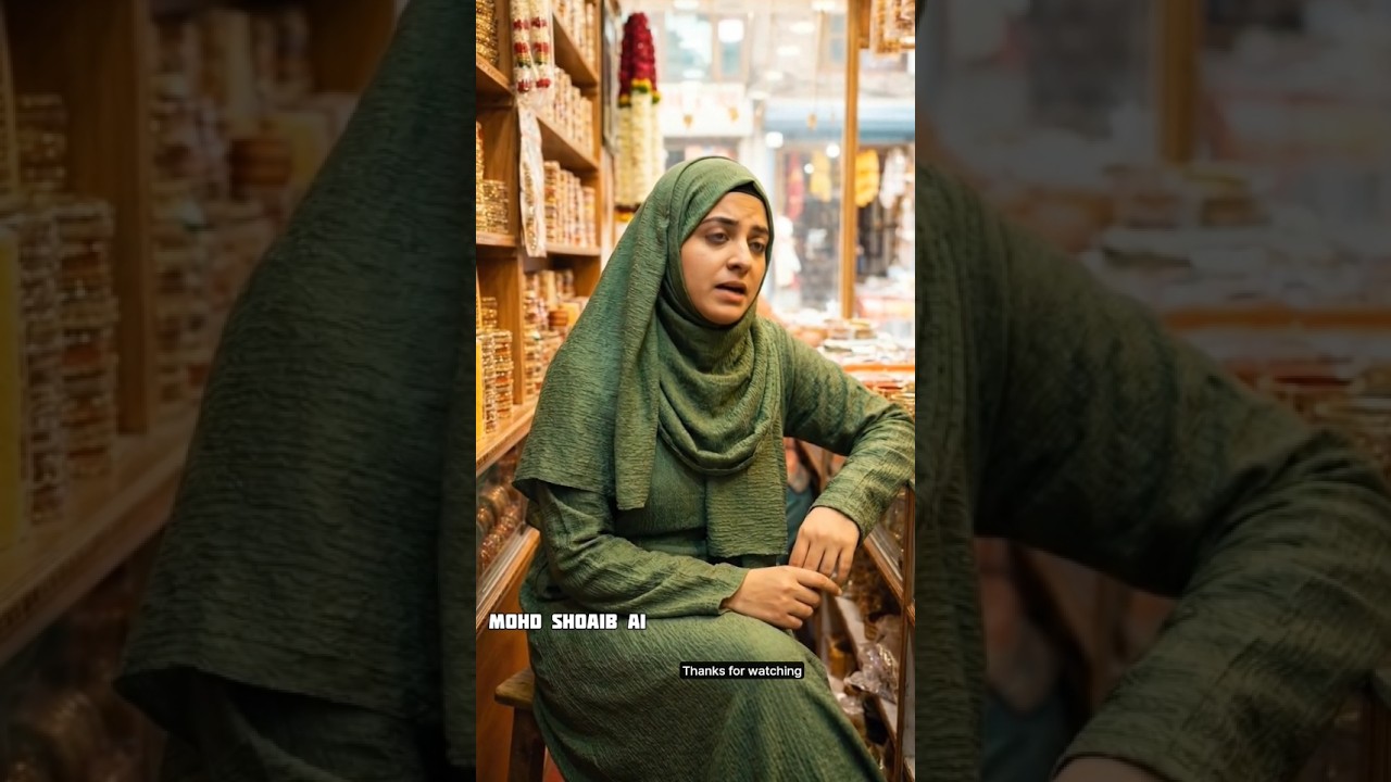Before You Buy This for Eid 😳 | Kashmiri Bangles Truth | Islamic Reminder #short #ytshorts