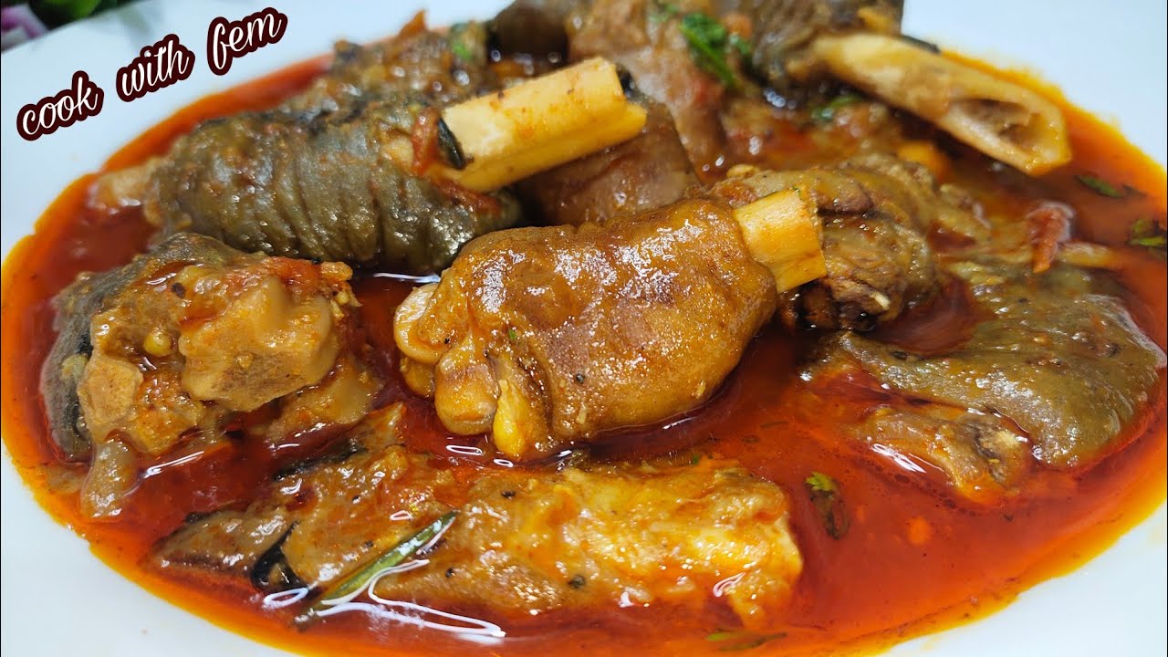 Super Easy Paye Ka Salan | Lamb Trotters Curry | Best Ever Paye Ka Korma - Bakrid Special Recipe