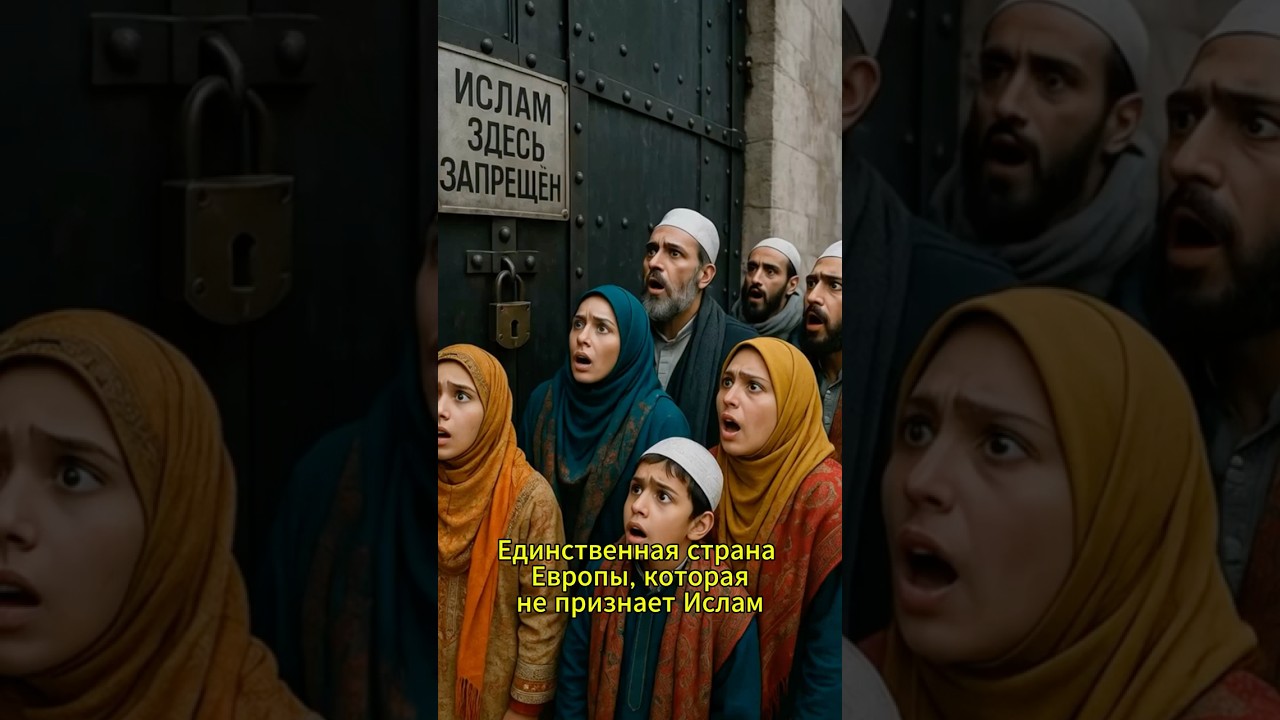 Здесь не признают ислам, единственная страна Европы
