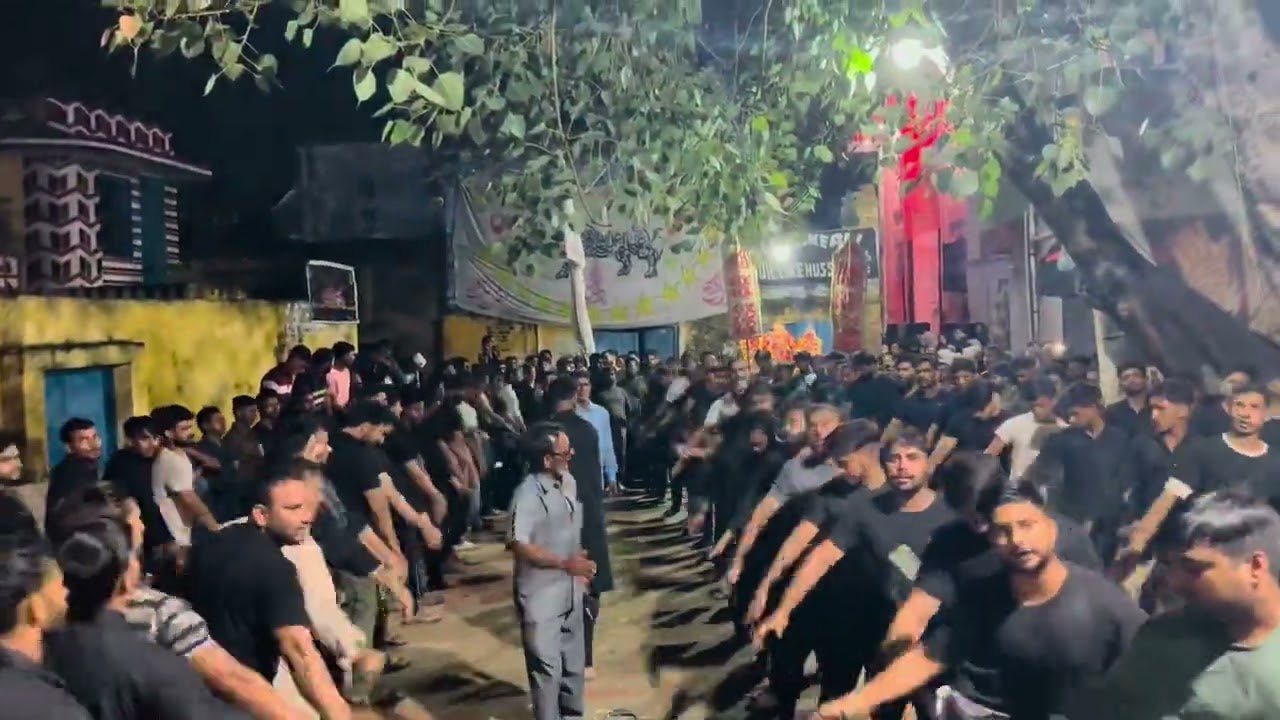 Baatil ke andhere mai Hur Ne / janab Tahir Hussain/AZADARI Shia nagar rajheti 🏴