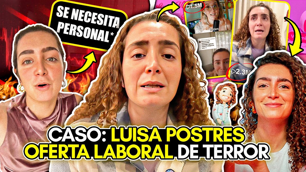 EL ESCÁNDALO de LUISA POSTRES! UNA OFERTA de TRABAJO TERMINA en una FUNA VIRAL! PIDE DISCULPAS!