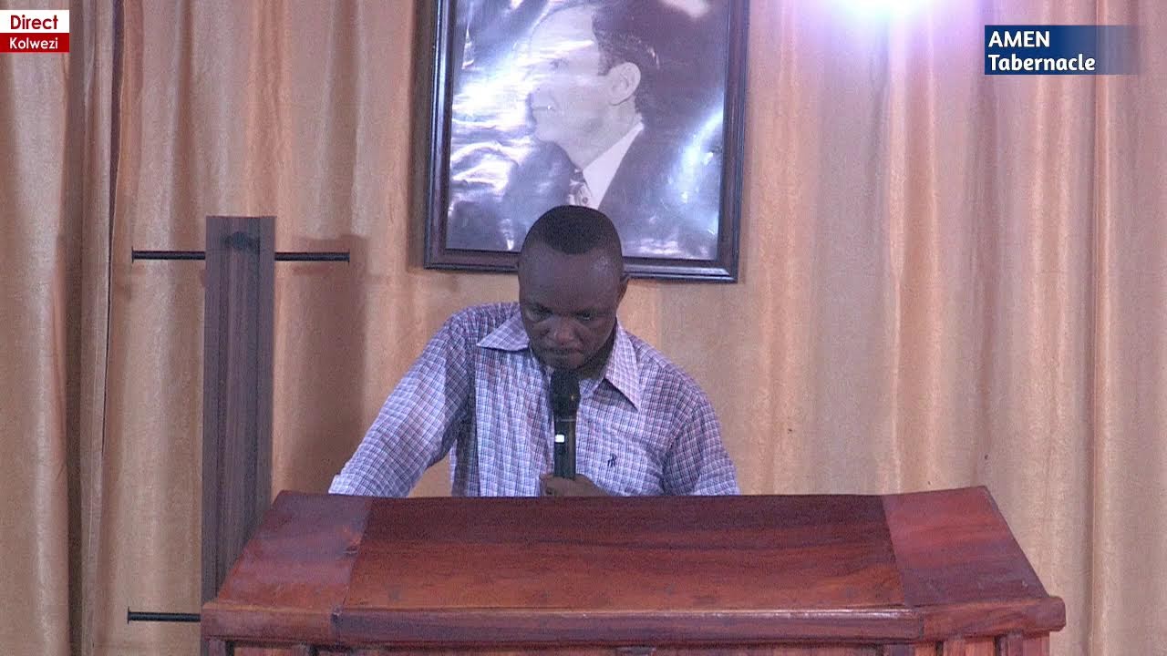 CULTE/ Prédicateur : Rev. Past. Joél MUTONKOLE/ Sujet : L'ADORATION