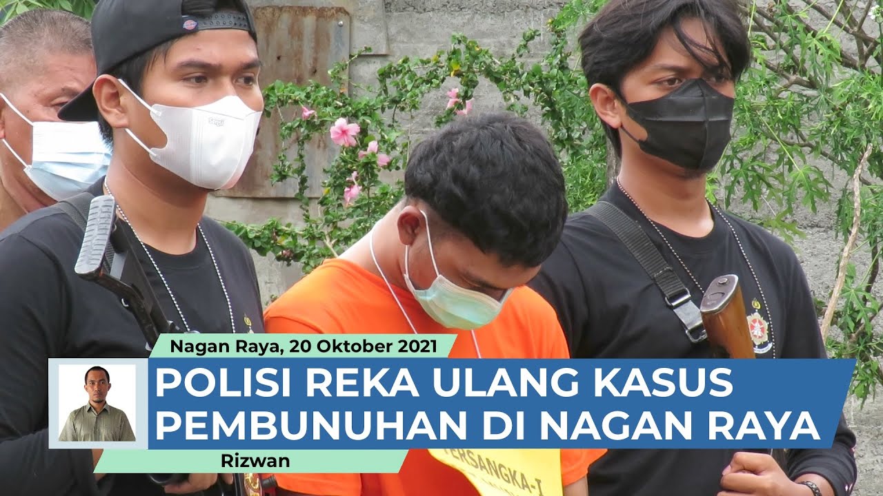 Polisi Reka Ulang Kasus Pembunuhan di Nagan Raya