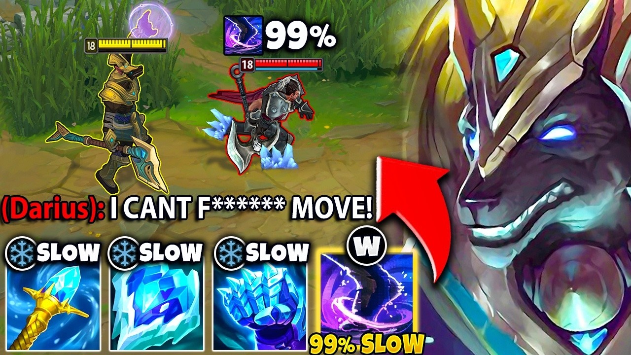 THIS DARIUS HAS A MENTAL BREAKDOWN FROM MY PERMASLOW NASUS BUILD! (THIS IS SO EVIL)