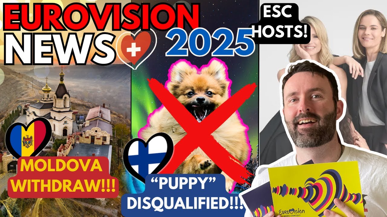 🚨🗞️ Moldova🇲🇩 Withdraw! Puppy Disqualified! Eurovision News Chaos 🌋!!!