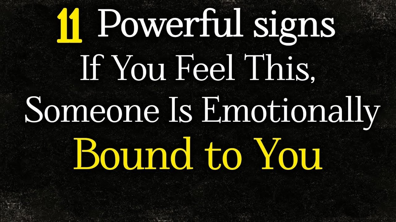  If You Feel This, Someone Is Already Emotionally Attached to You ll psychology fact about love