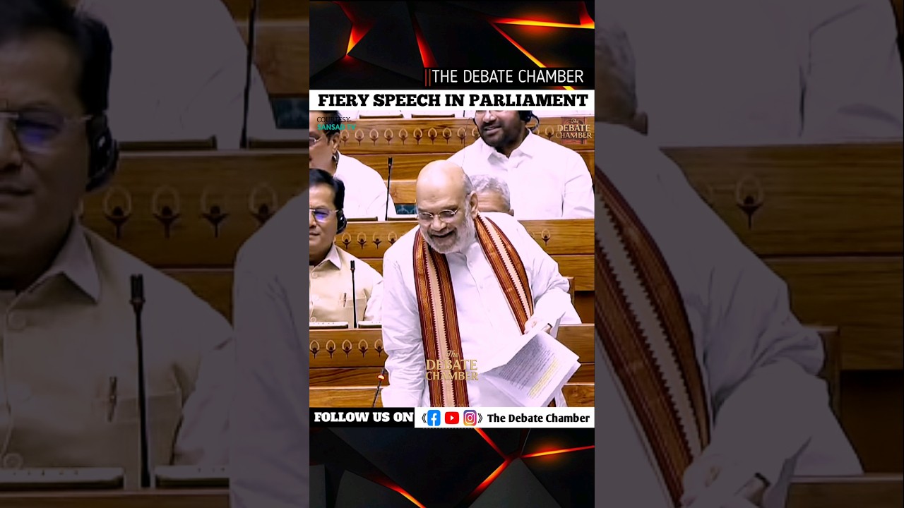 Priyanka Gandhi's fiery speech in Parliament - Amit Shah - Narendra Modi - BJP #shorts