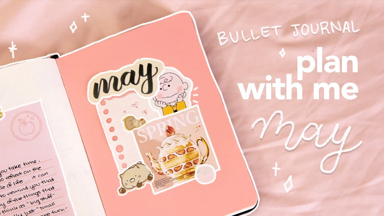 may 2020 bullet journal set up 🌷plan with me