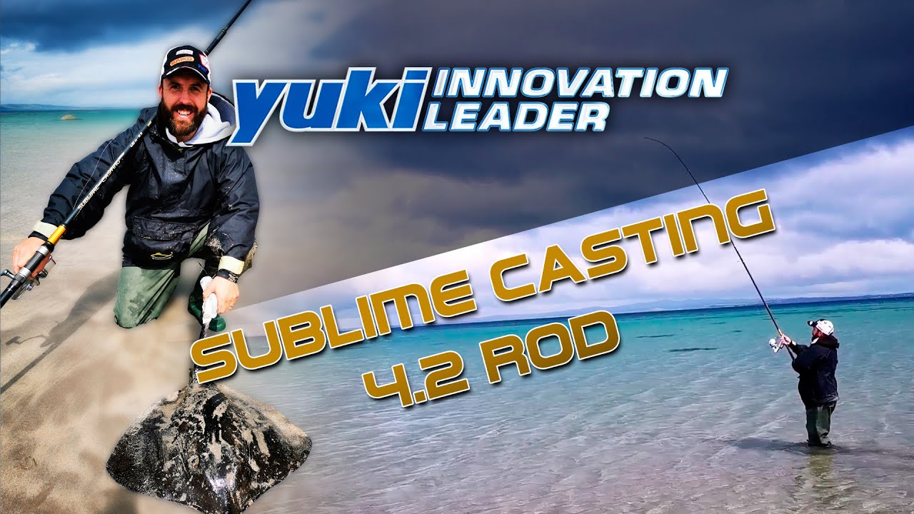STINGRAY fishing on the YUKI SUBLIME CASTING Rod