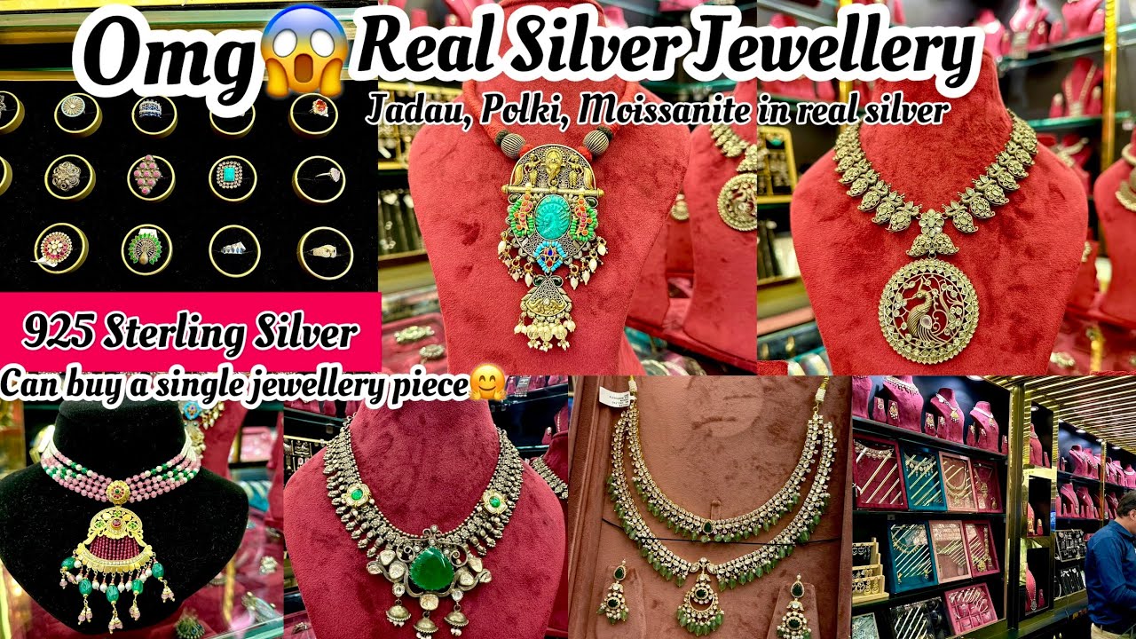 Original Silver Jewellery Wholesale Market| 925 Sterling Silver Jewelry  Market Chandni Chowk Delhi