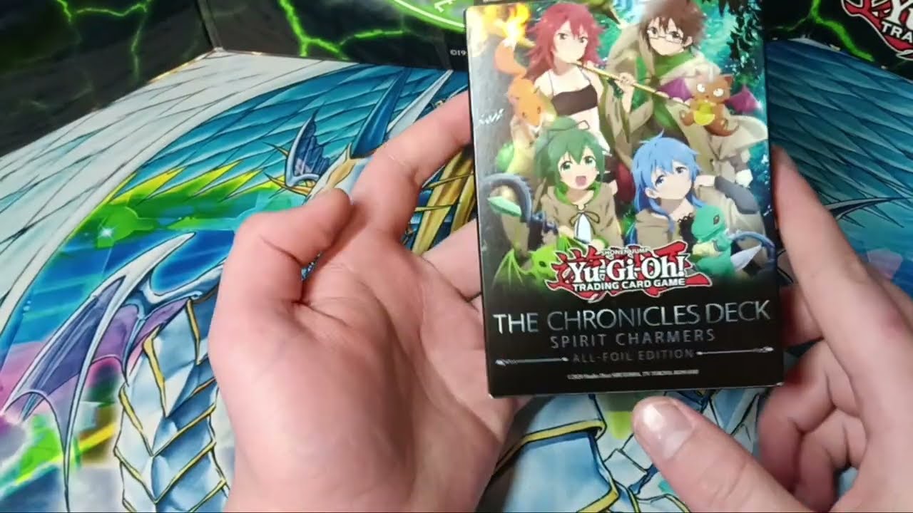 Yugioh the chronicles deck spirit chargers opening.