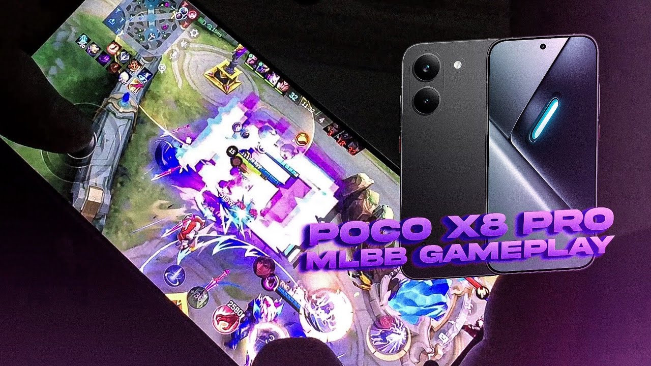 Is it worth it to buy POCO X8 Pro? MLBB Hayabusa Handcam Gameplay🥷