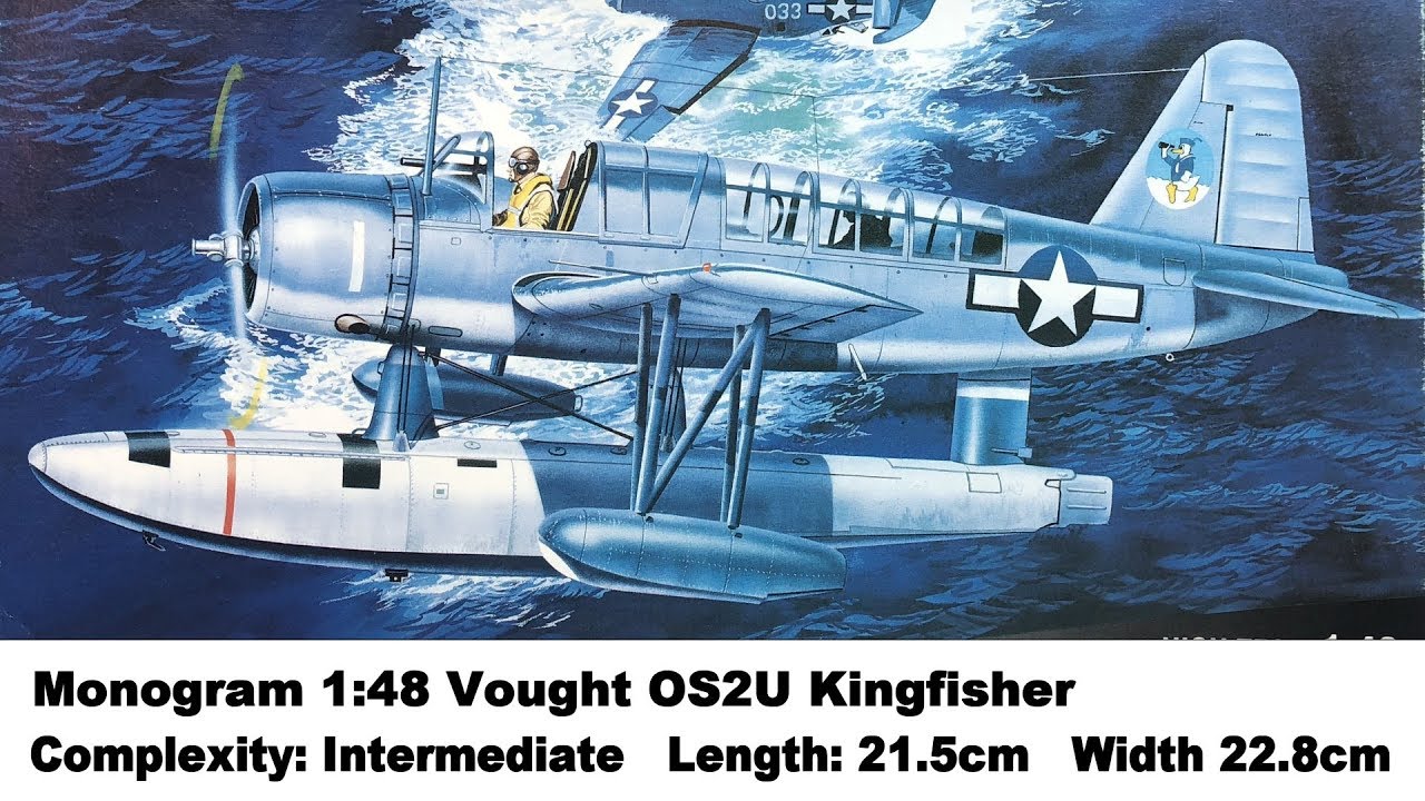 Monogram 1:48 Vought OS2U Kingfisher Kit Review