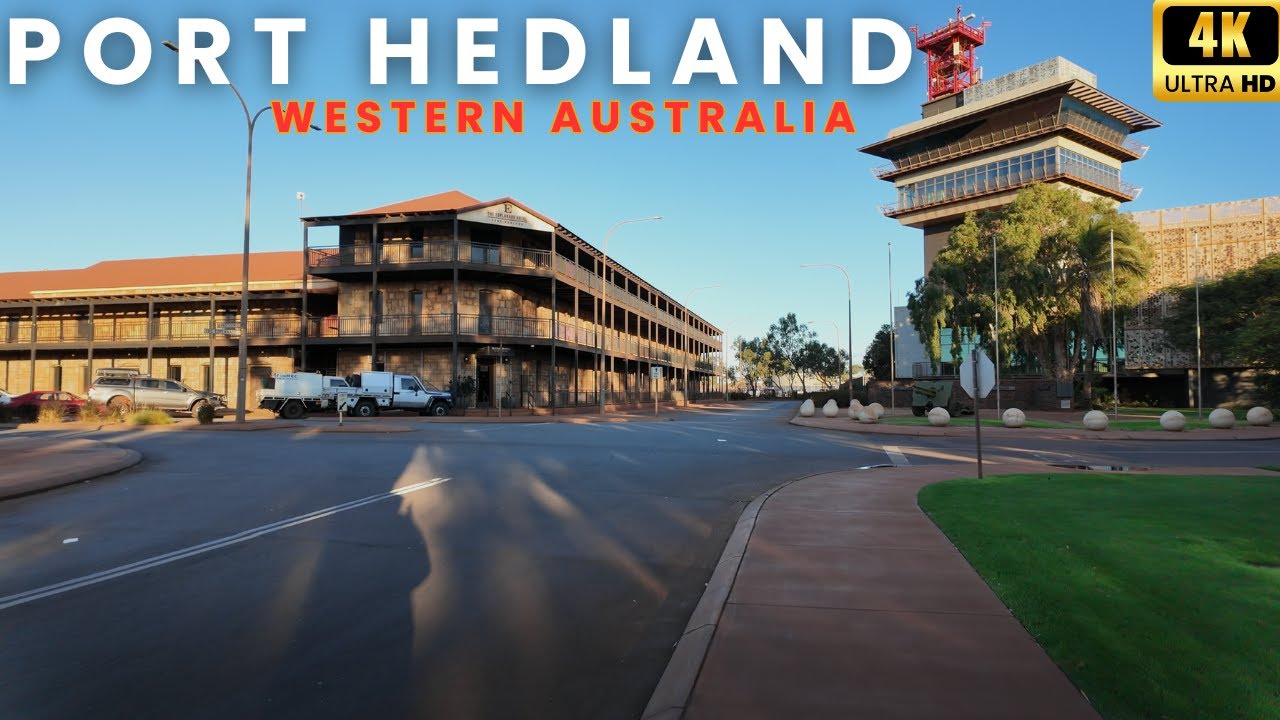 Walking Tour of Port Hedland, Western Australia [Home of WORLD'S LARGEST Bulk Export Port!]