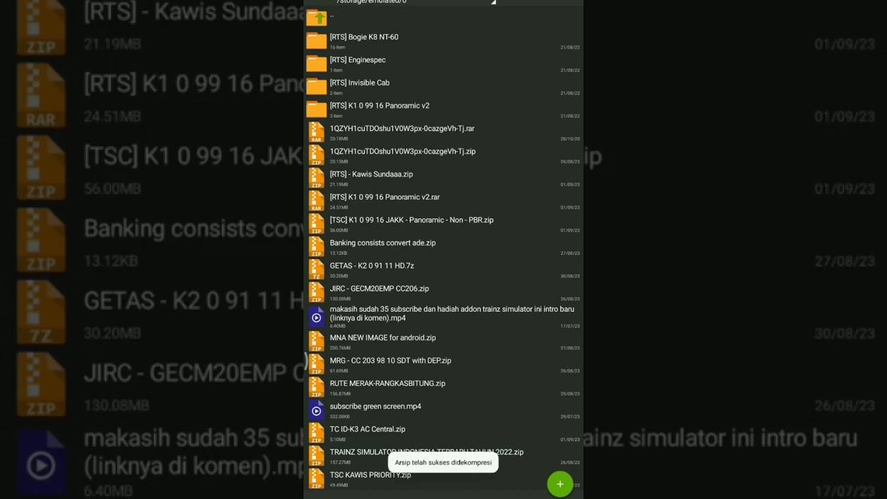 tutorial pasang addons trainz simulator android #addonkereta #automobile #addonstrainzandroid #addon