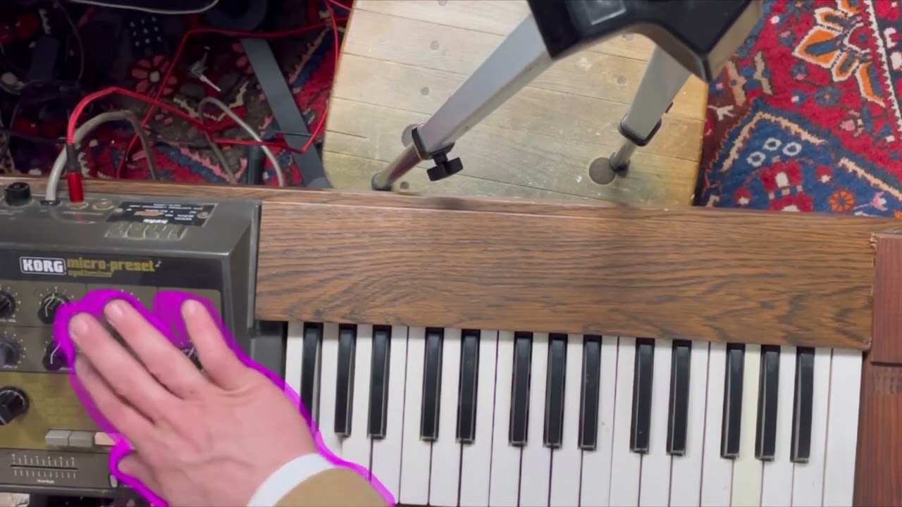 Synths You Didn&rsquo;t Know You Didn&rsquo;t Want:  Korg M500 Micro Preset.  G Funk synth in a wooden box