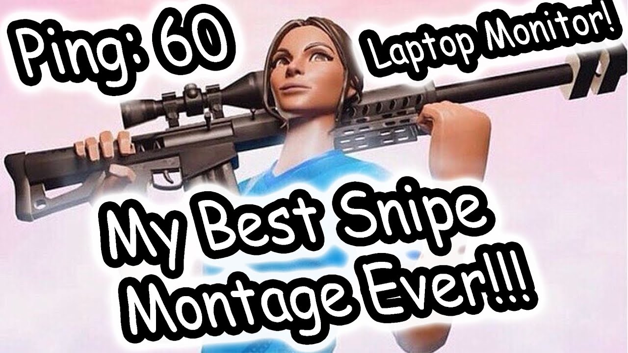 If They Knew Me Before, They Would Call Me Dacotaz! FORTNITE Sniping On Laptop Monitor!!!!
