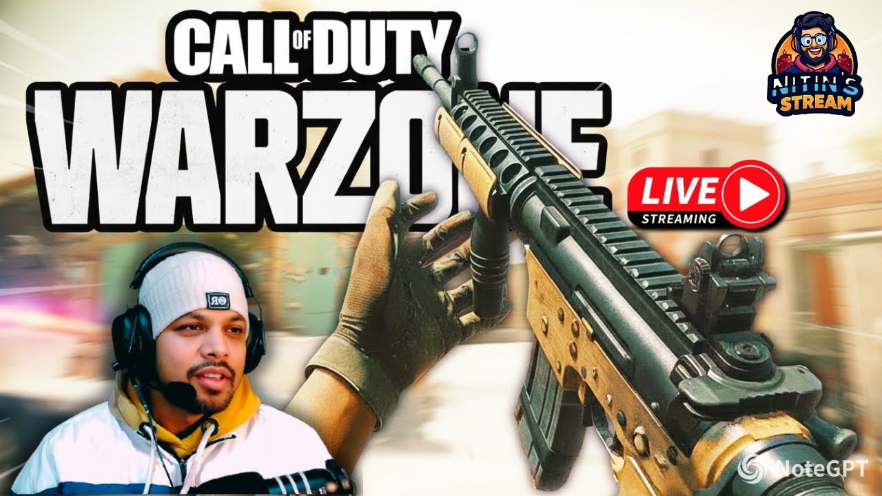 Call of Duty: Warzone | Insane Clutches & 4v4 Chaos | LIVE 🔴| Join Nitin’s Stream