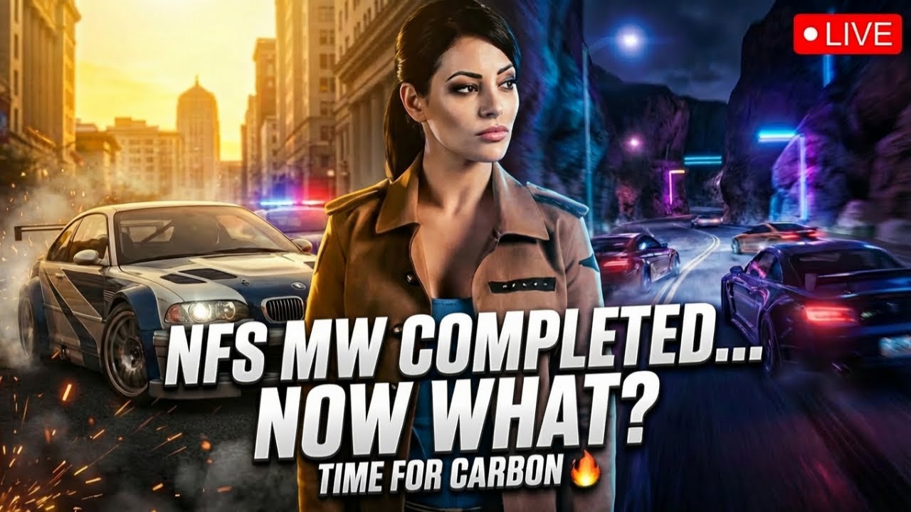 NFS Most Wanted Completed… TIME TO GO UNDERCOVER!🔥