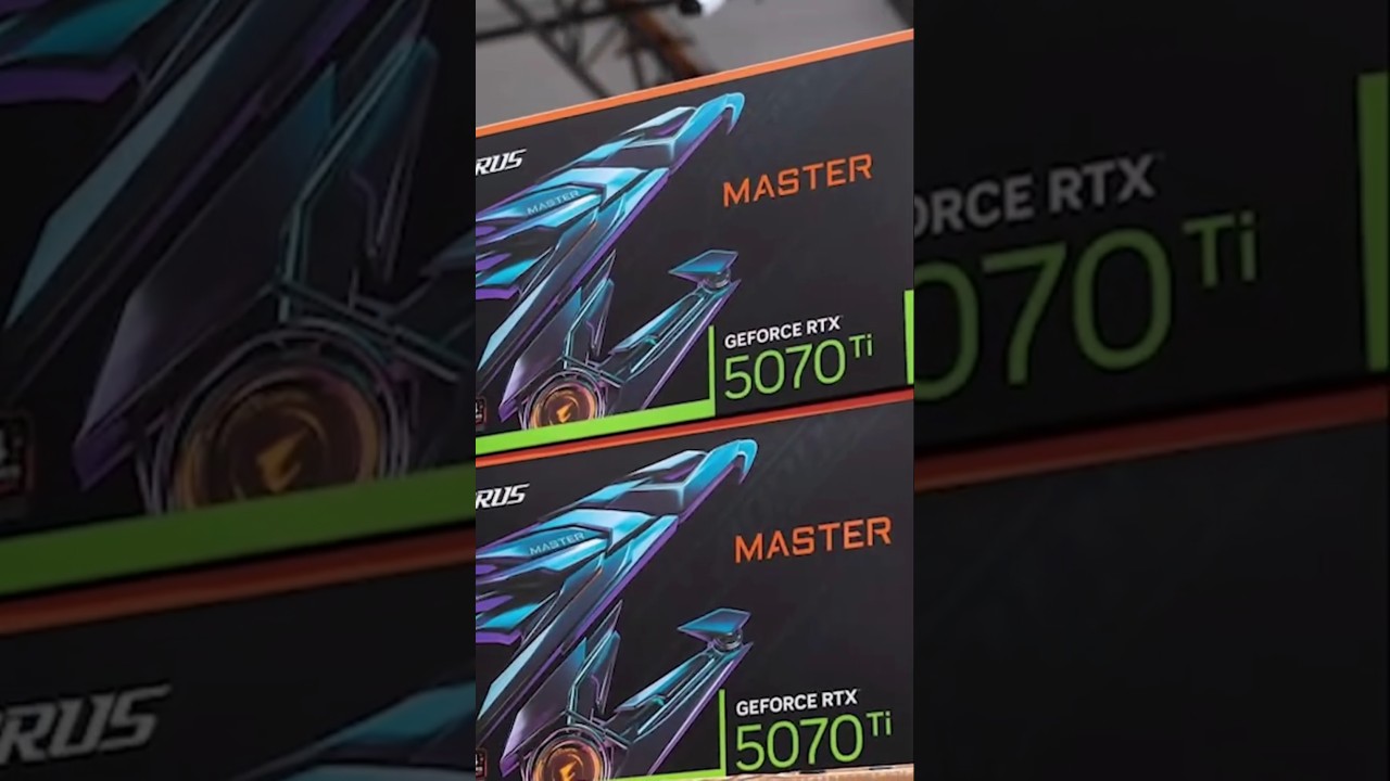 Gigabyte GeForce RTX 5070 Ti are here! 🔥😍 Let's go! #funkykit #gigabyte
