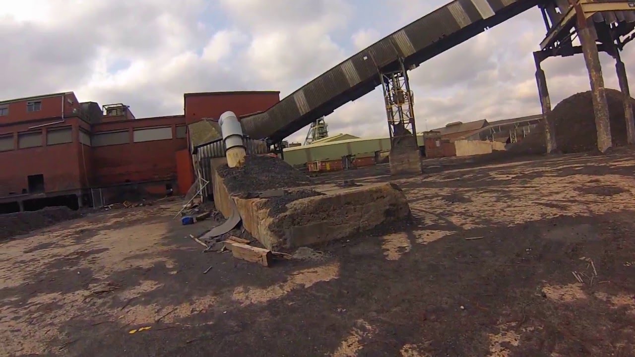 Caught!!! Exploring the abandoned Thoresby Colliery
