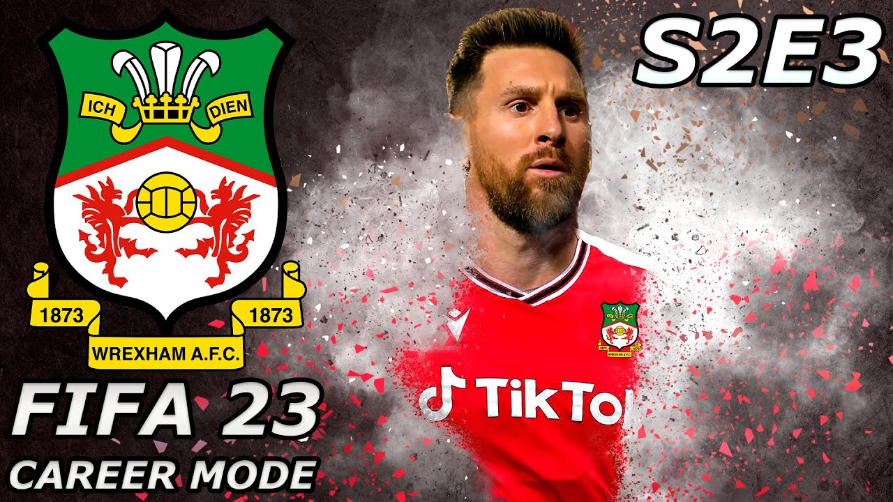 Lionel Messi is RETIRING...?? 😱 FIFA 23 WREXHAM FC Career Mode S2E3