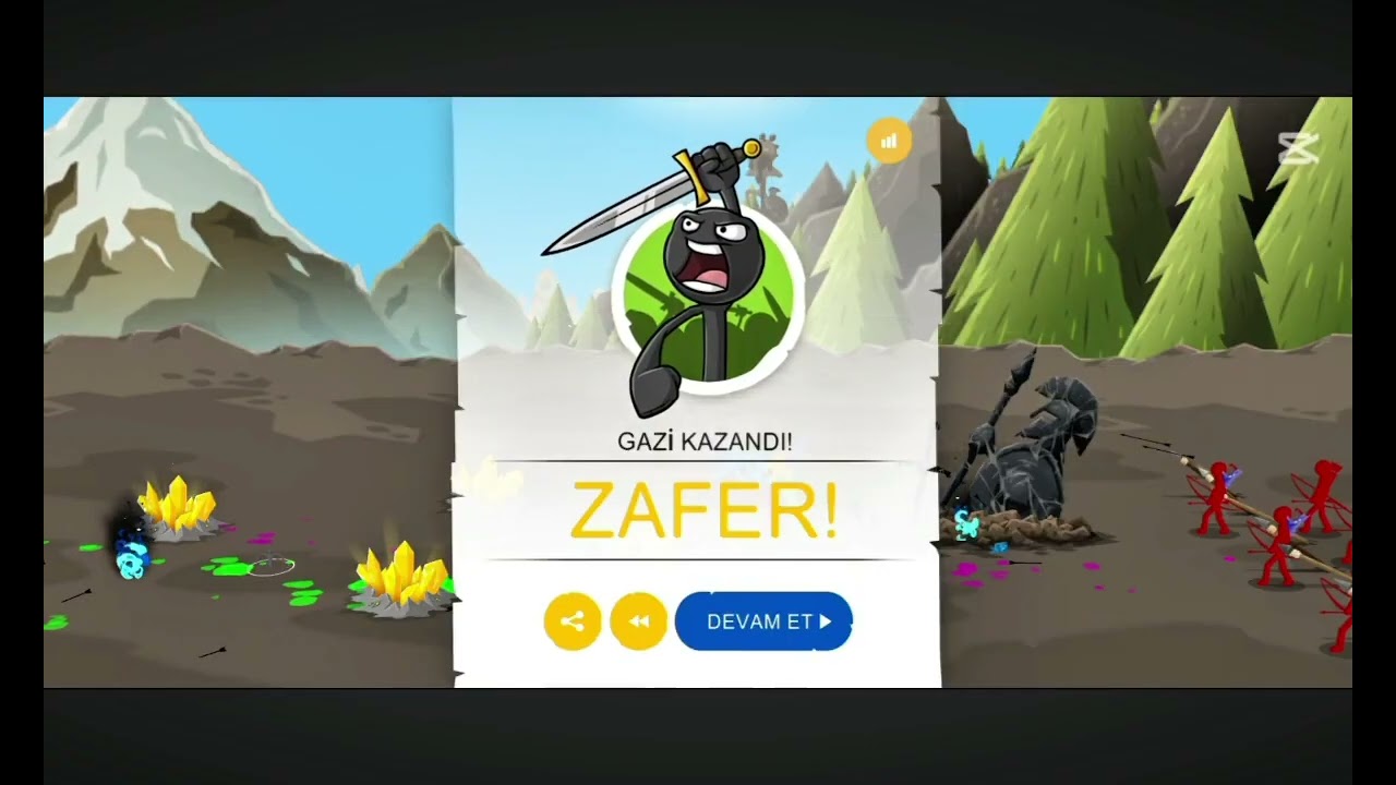 GAZİLER VS ATREOSTHEWARRİOR |Stick war saga tournament 