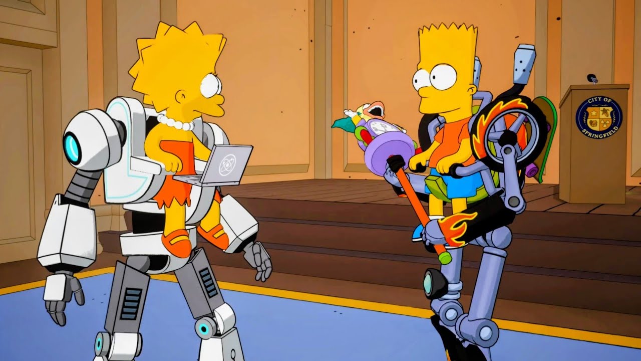 LISA SIMPSON , DONUT STORMS , SPRINGFIELD NUCLEAR POWER PLANT... | THE SIMPSONS X FORTNITE SEASON 