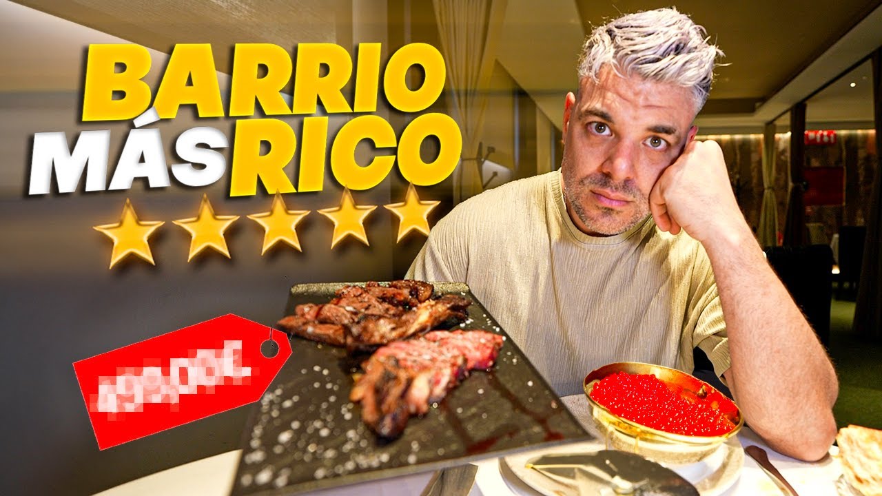 EL MEJOR RESTAURANTE DEL BARRIO MÁS RICO de ESPAÑA *LA MORALEJA* 💰